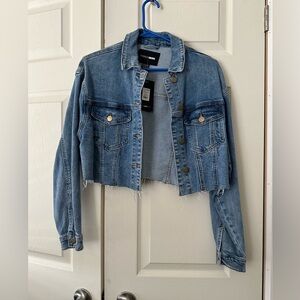 Fashion Nova Cropped denim jacket